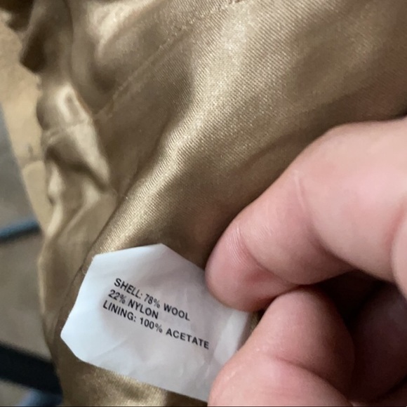 NWOT Gap Wool Coat Winter Jacket Long Sleeve Top - Picture 6 of 6